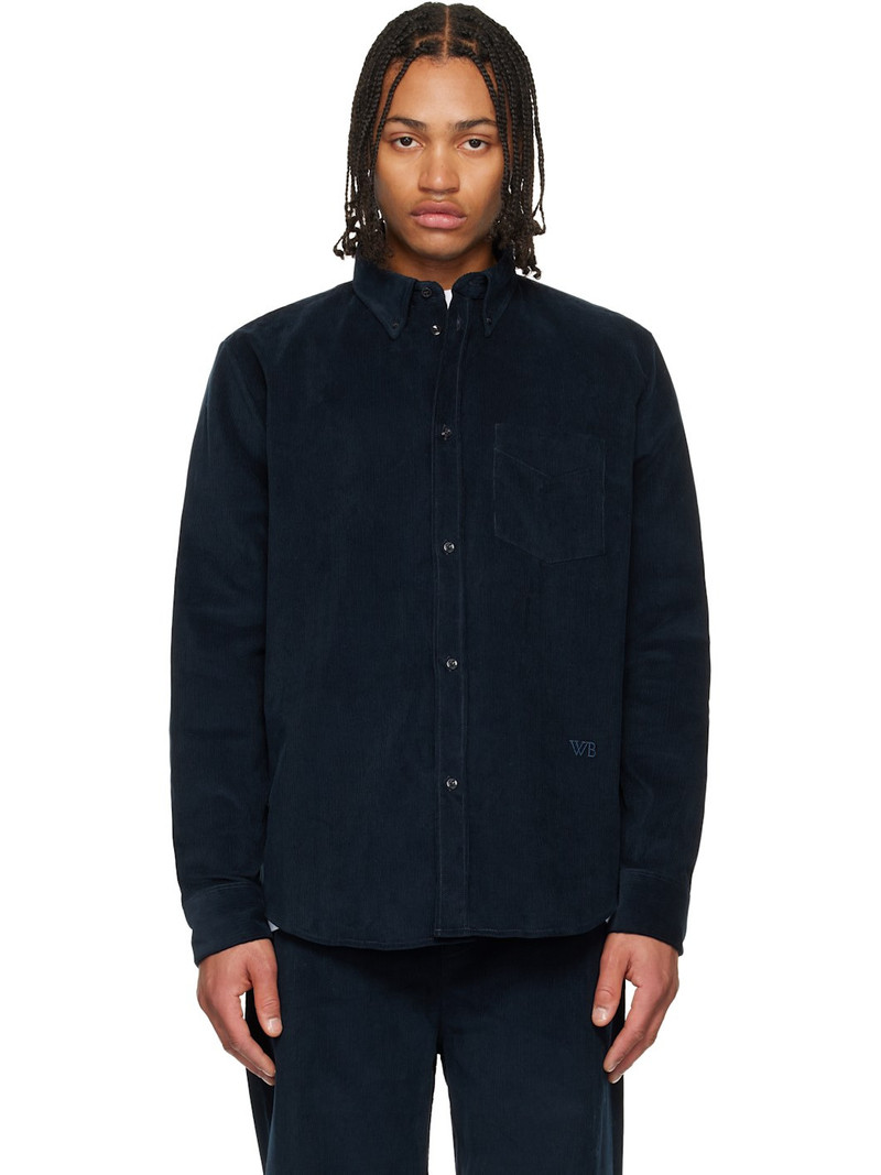 Navy 'The Grove Corduroy' Shirt 1