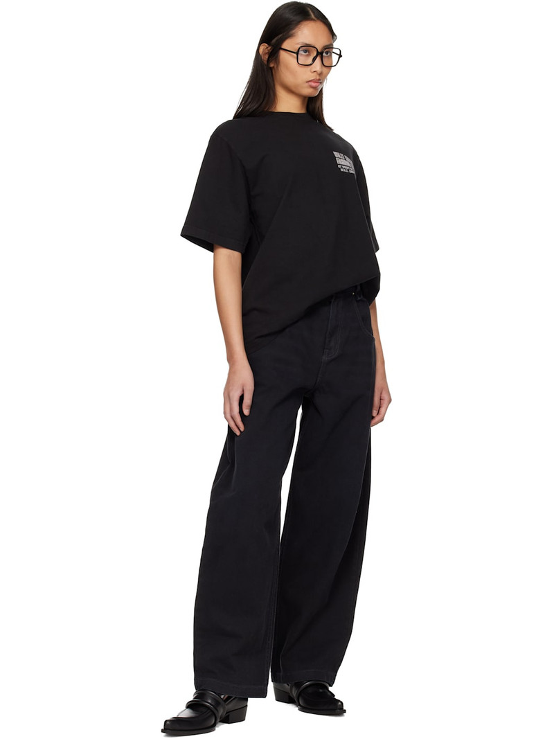 Black 'Fashion Services' Standard T-shirt 5