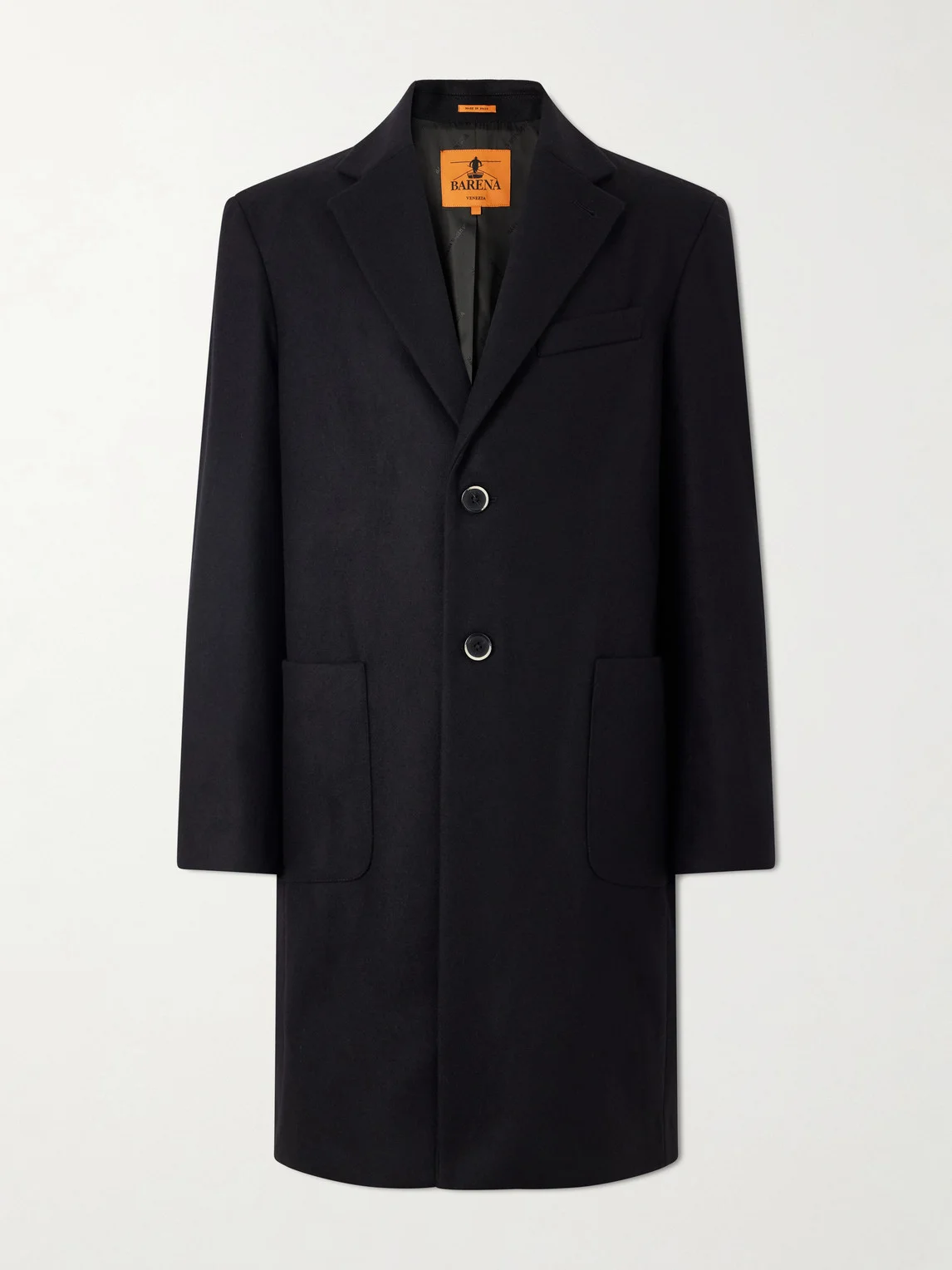 Wool-Blend Coat - 1