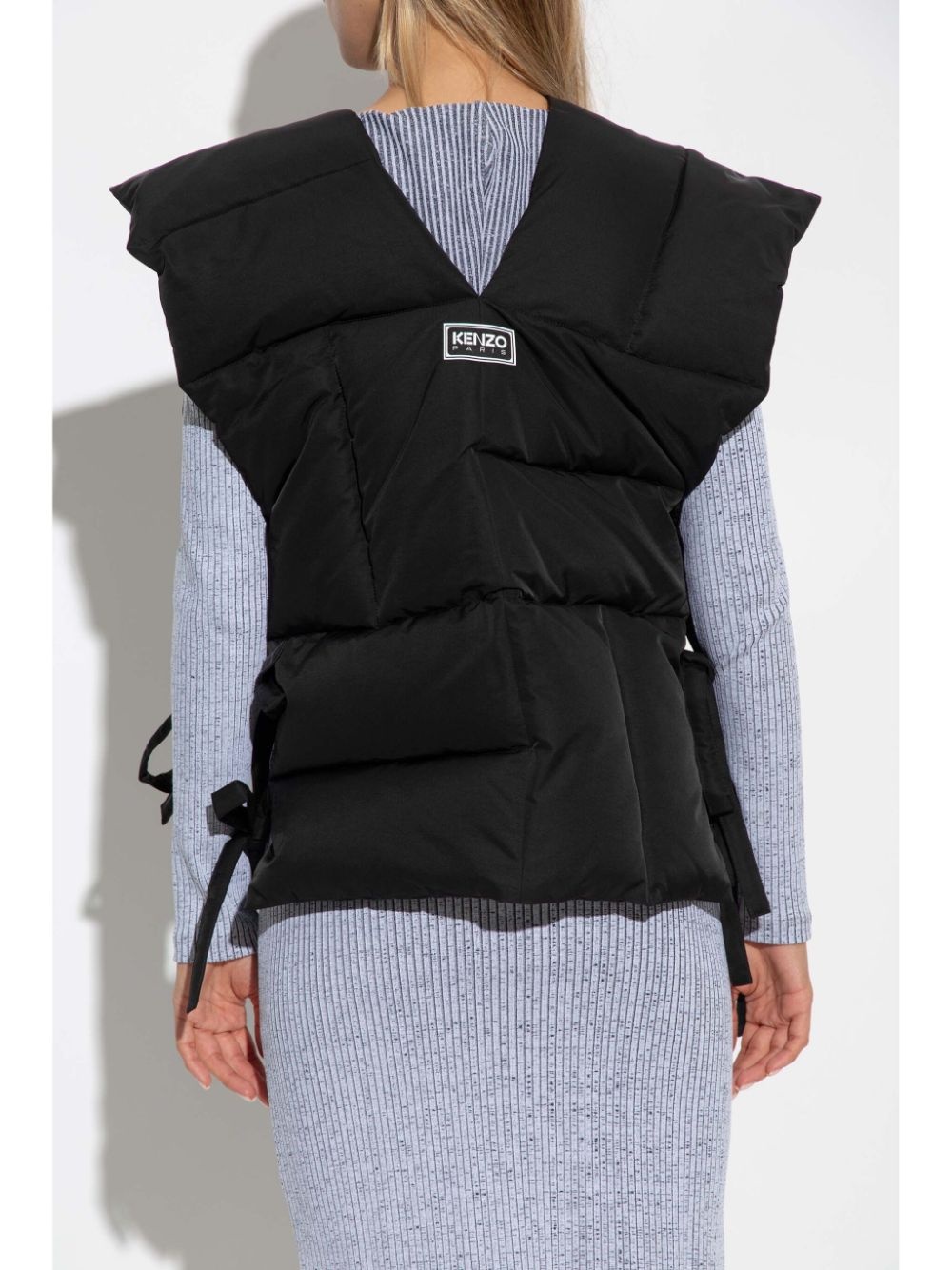 logo-patch vest - 4