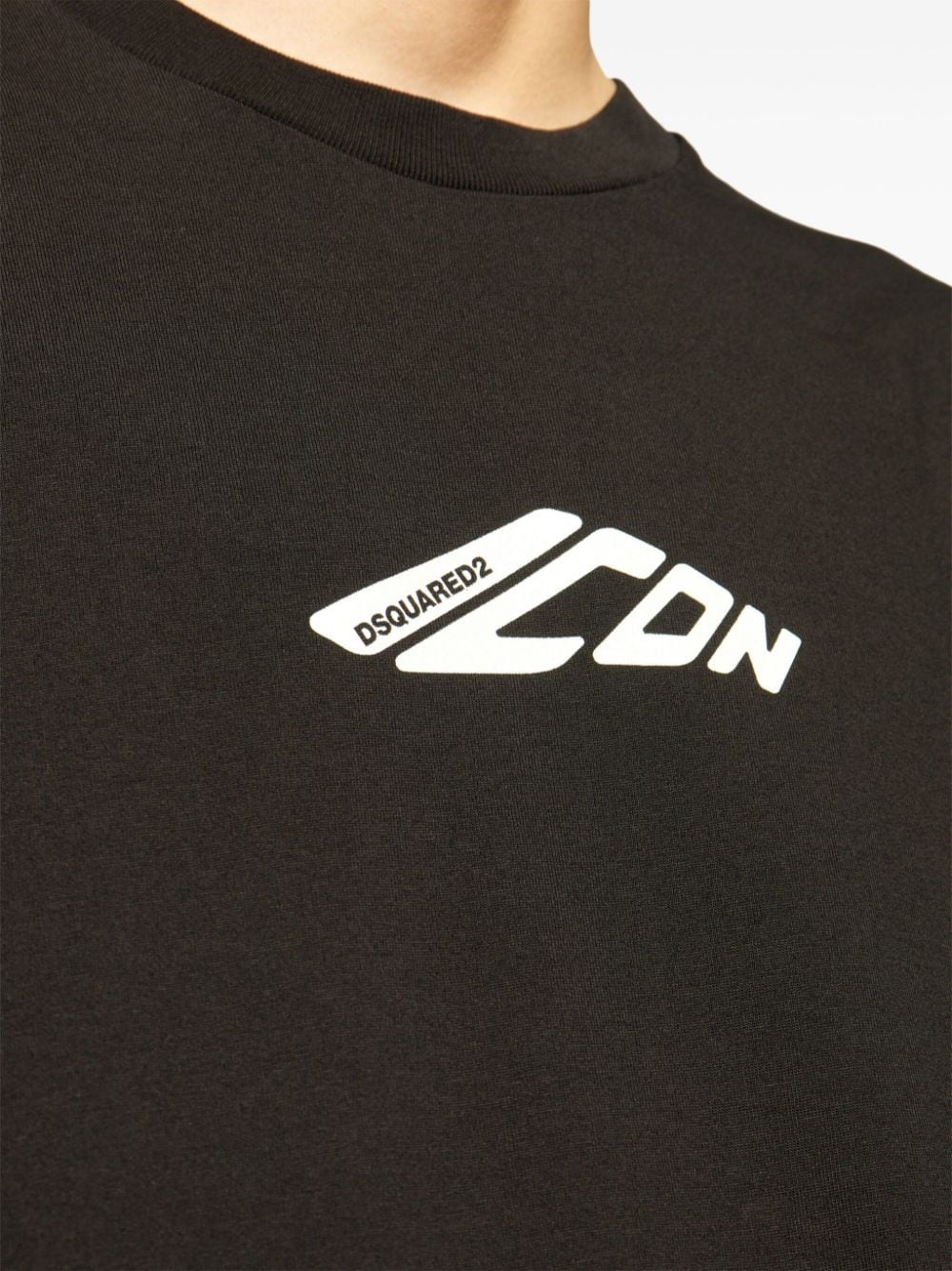 logo-printed long-sleeved T-shirt - 5