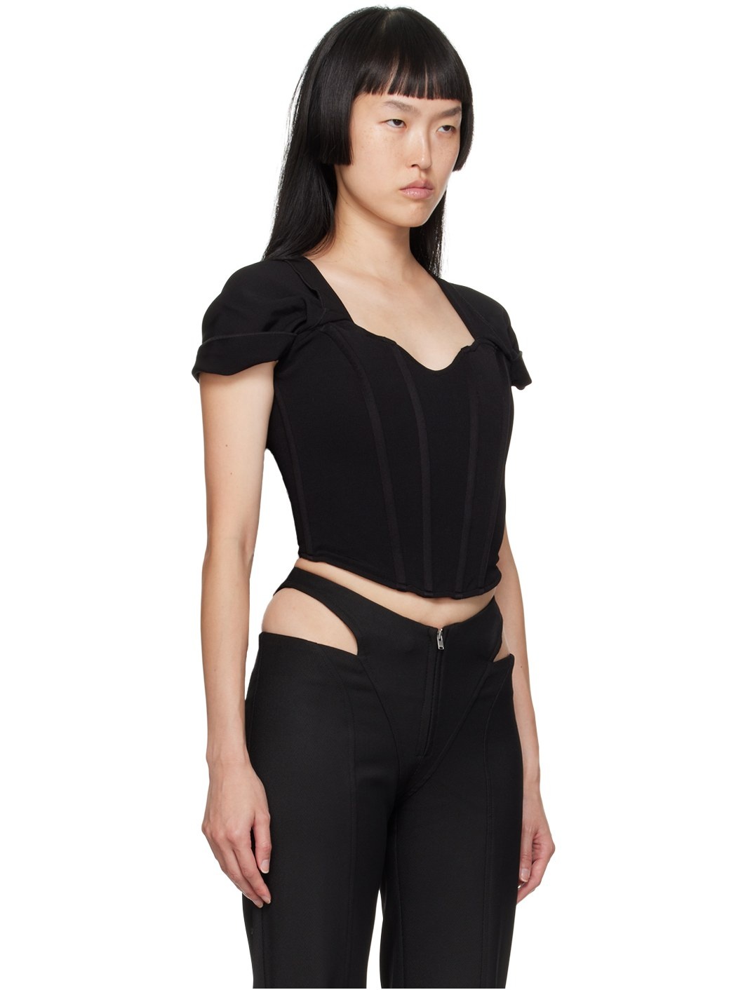 Black Bianca Corset - 2