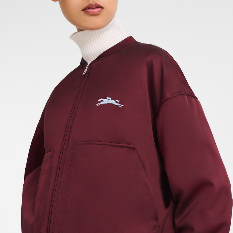 Jacket Burgundy - Satin 4