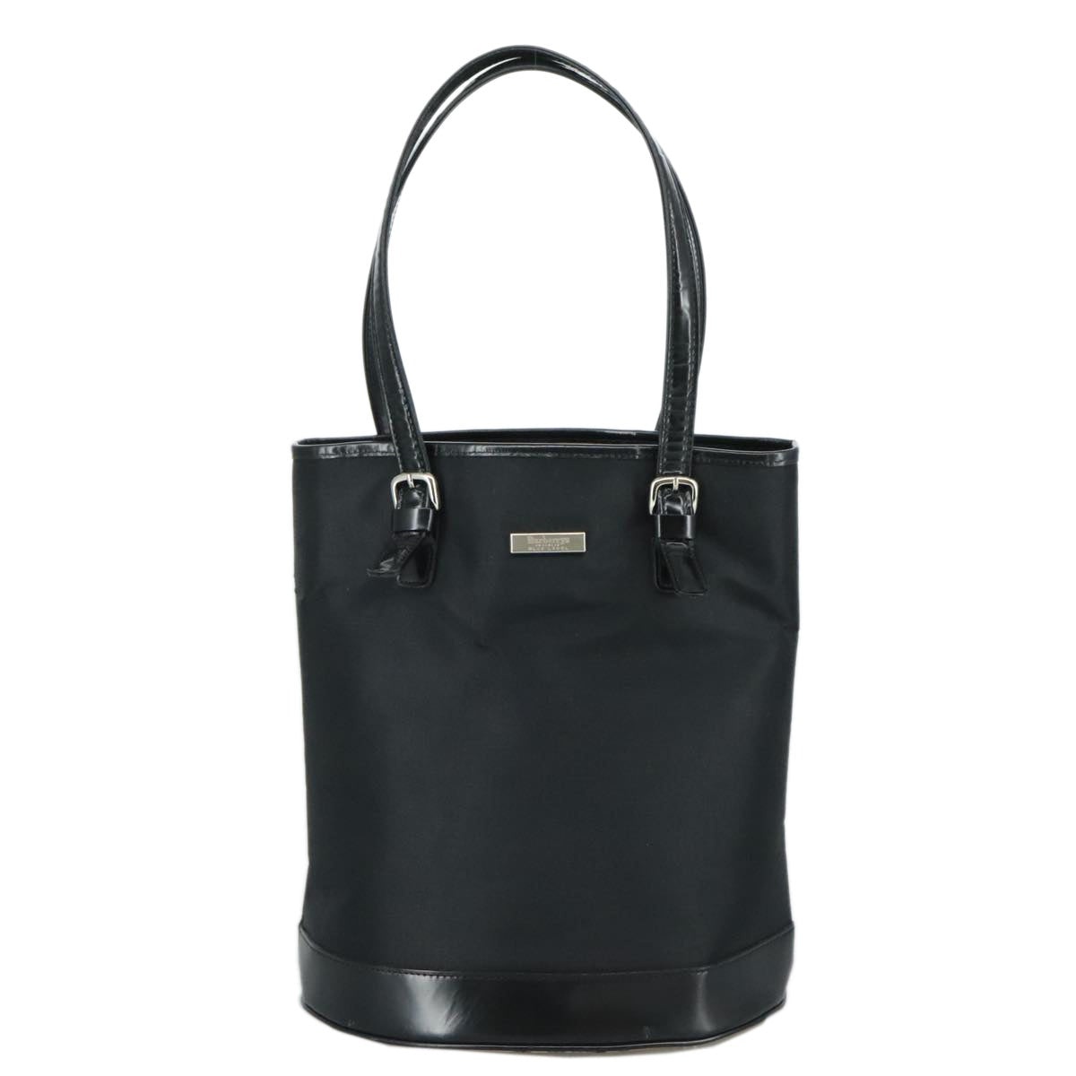 Burberry Blue Label Tote Bag Nylon Black - 13