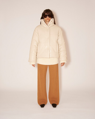 Nanushka HIDE - Puffer jacket - Creme outlook