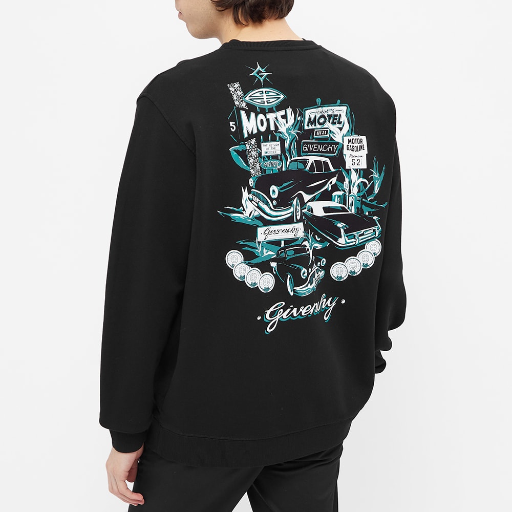 Givenchy Motel Print Crew Sweat - 5