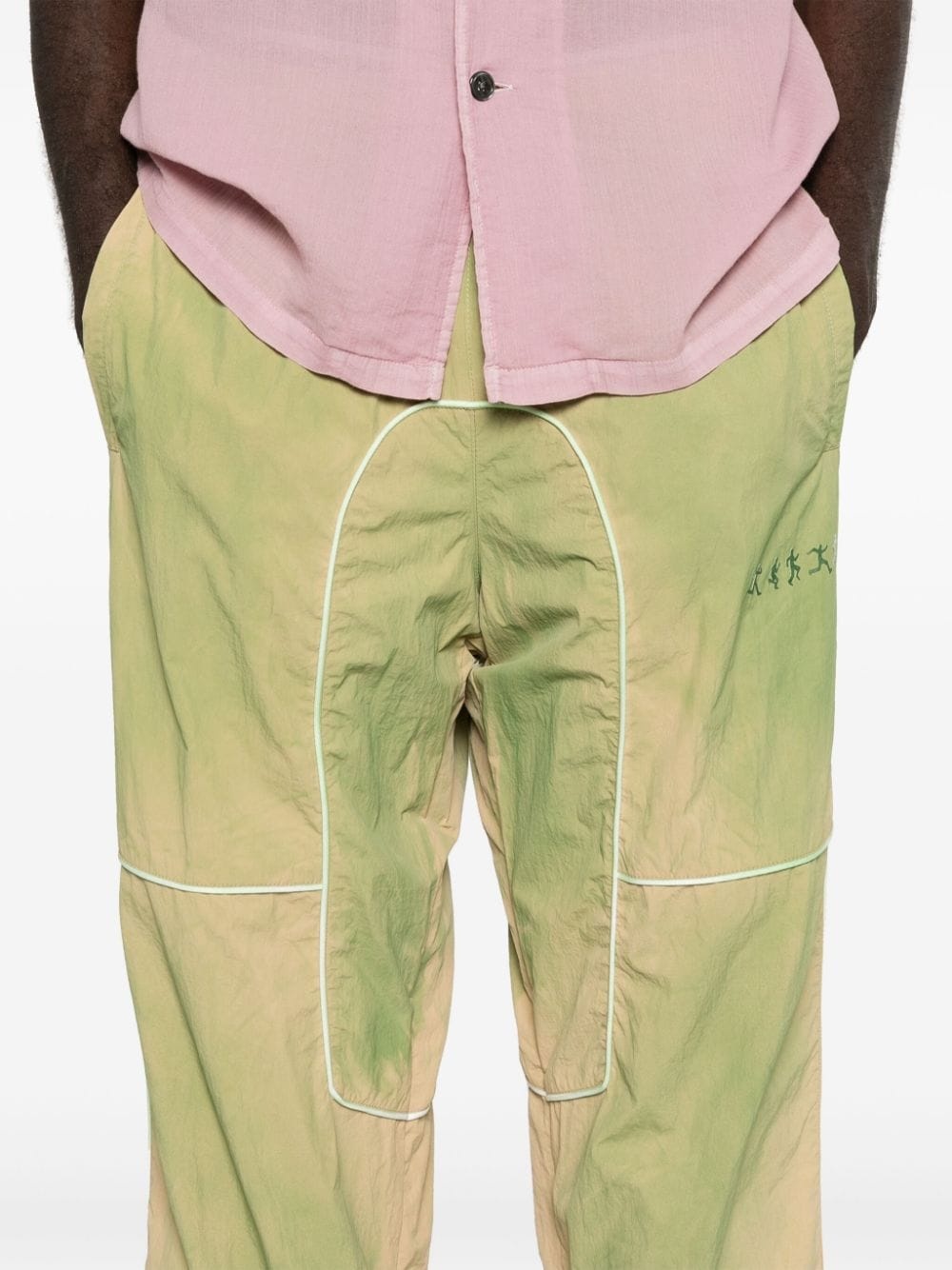 gradient-effect trousers - 5