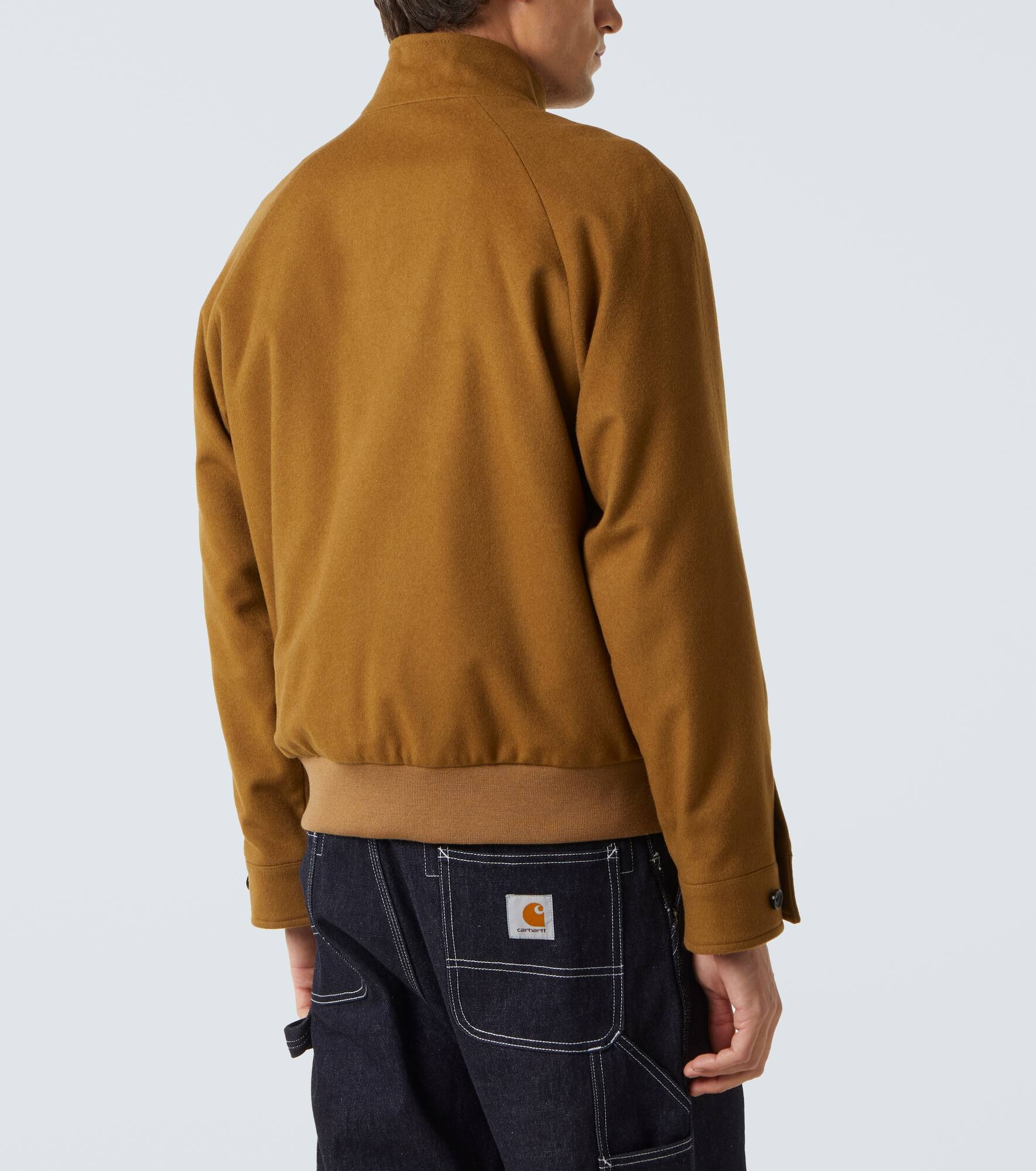 Harrington cashmere blouson jacket - 4