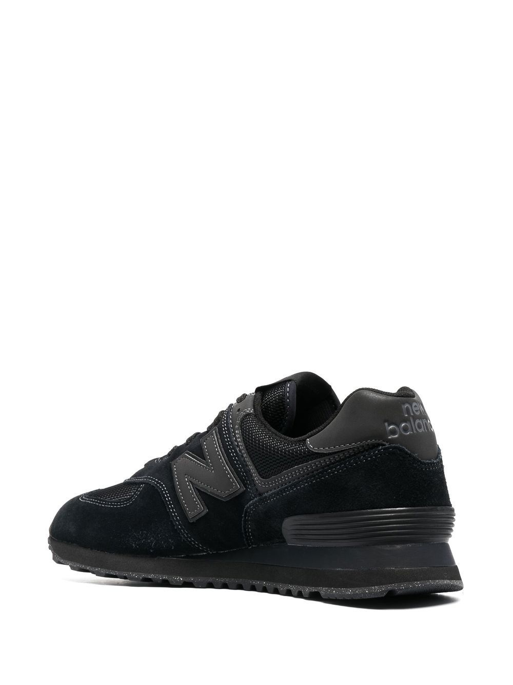 574 logo-patch lace-up sneakers - 3