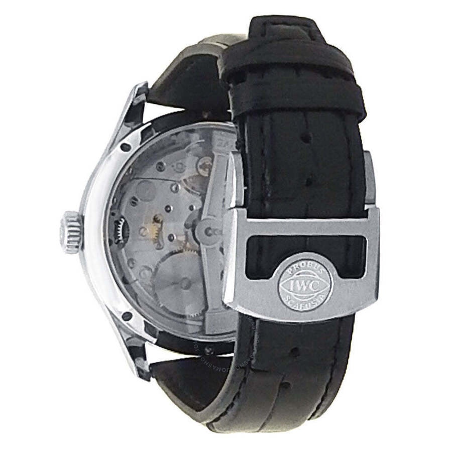 Pre-owned IWC Portuguese Perpetual Calendar Automatic Moon Phase Blue Dial Men's Watch IW503203 - 4