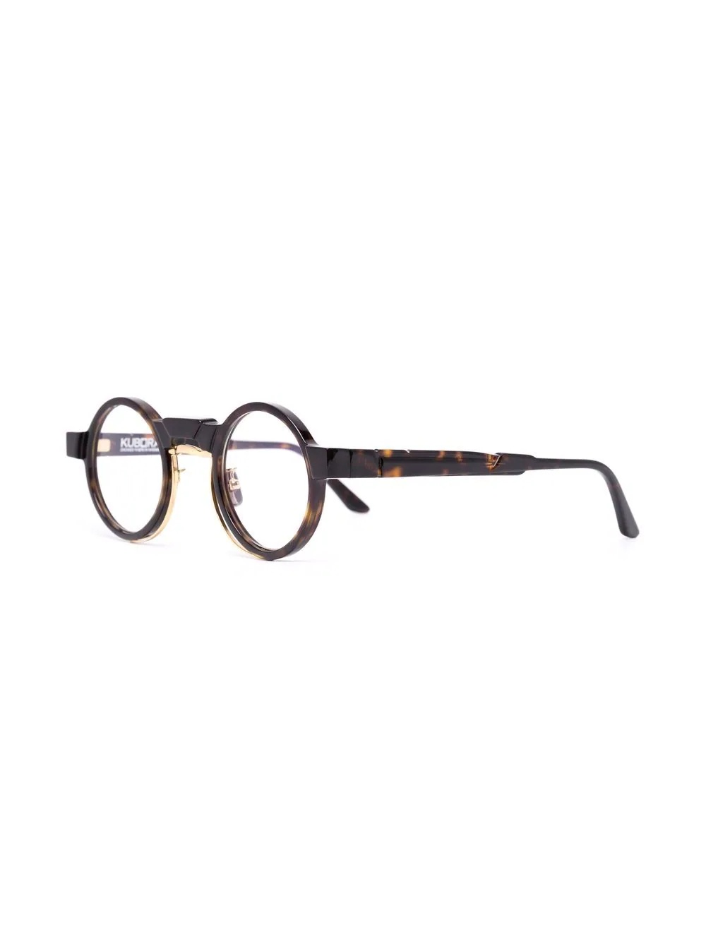 round-frame tortoiseshell glasses - 2