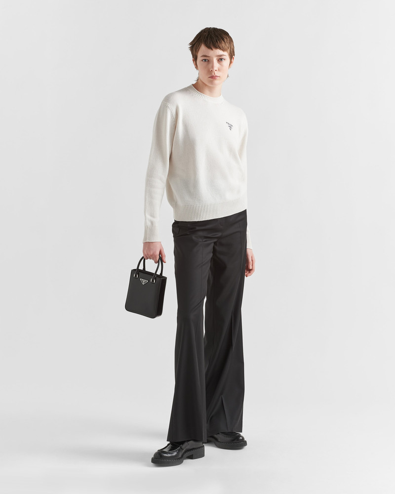 Prada Cashmere crew-neck sweater outlook