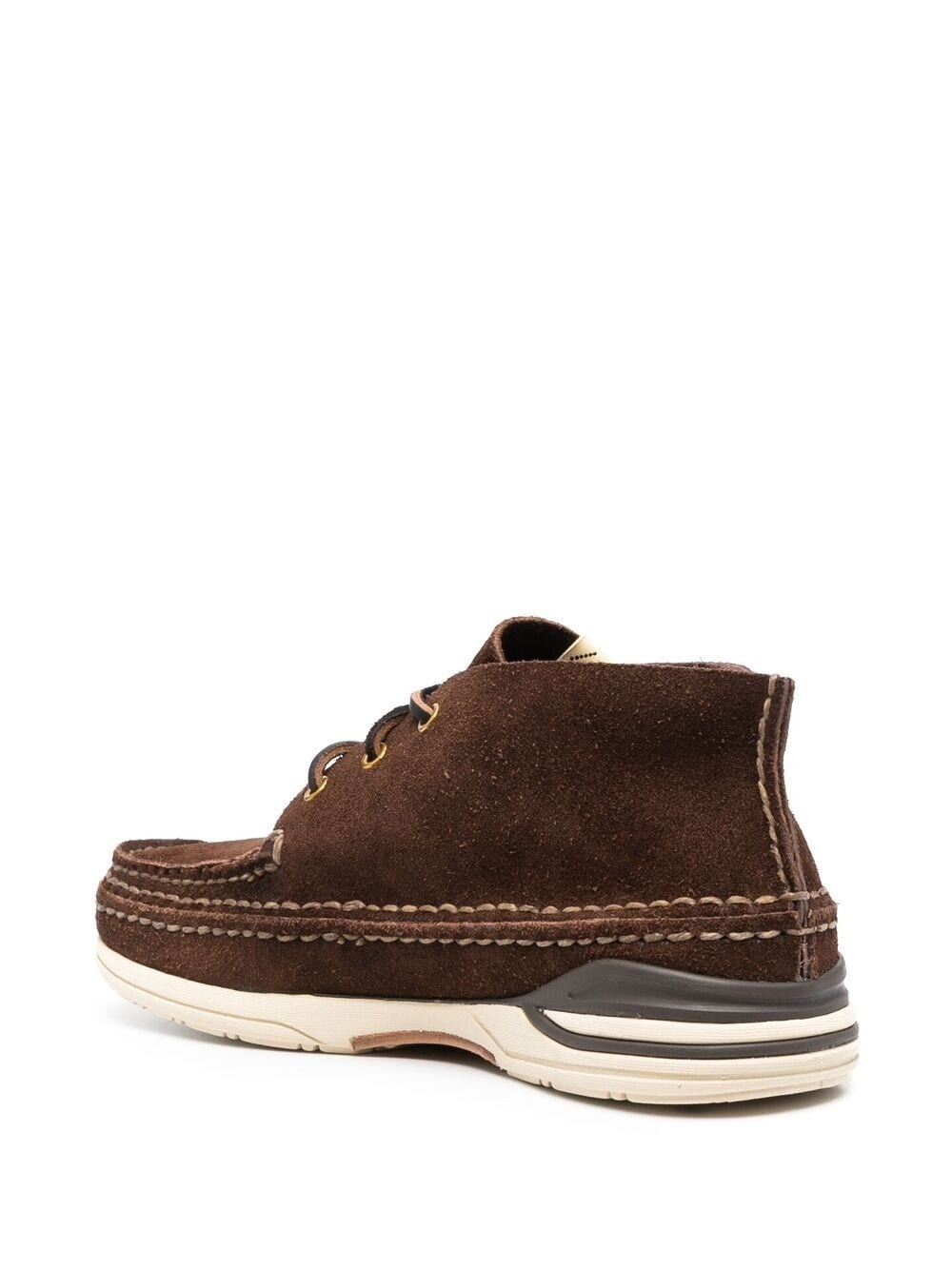 Voyageur Moc Folk leather sneakers - 3