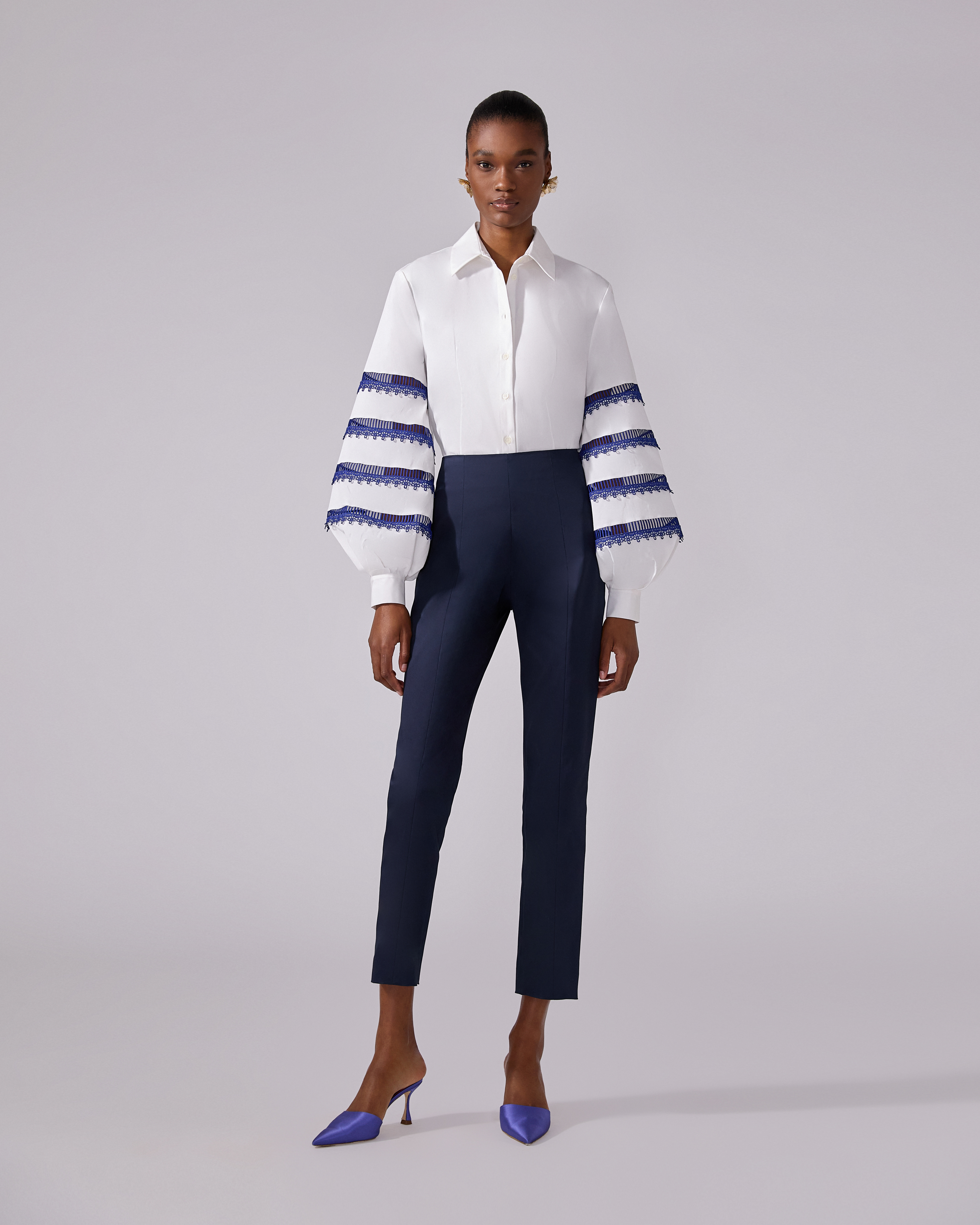 Sateen Skinny Pant - 2