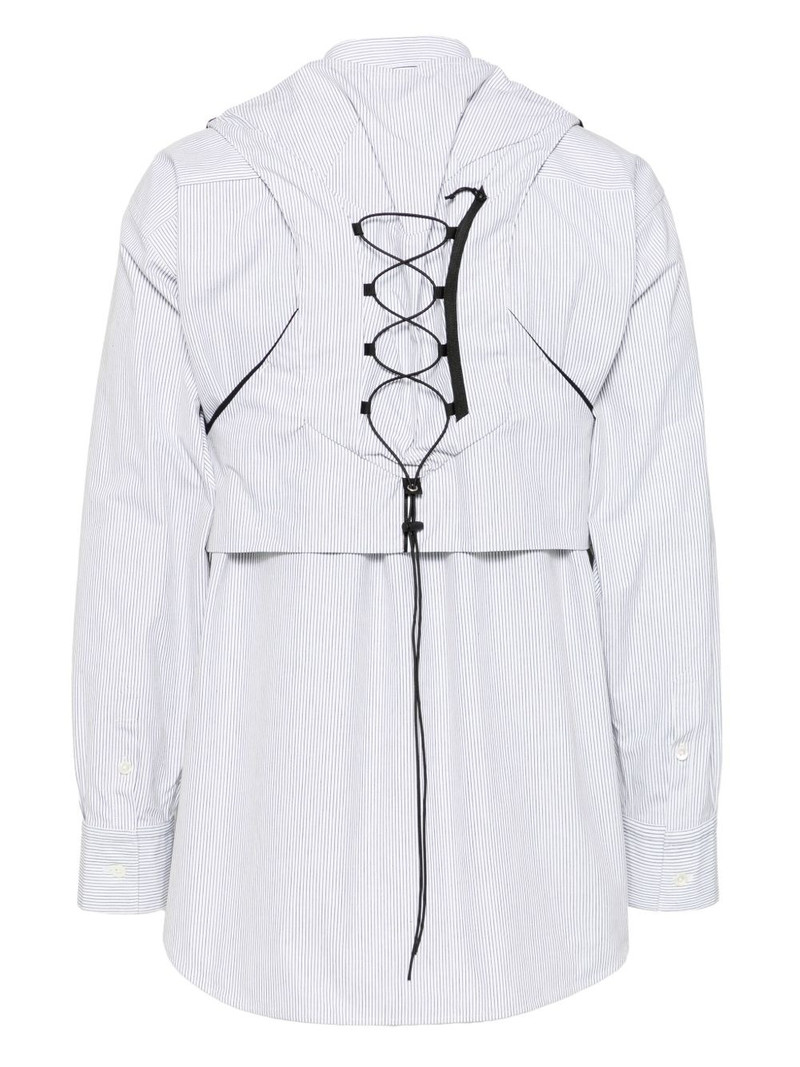 doublet trail vest striped shirt outlook