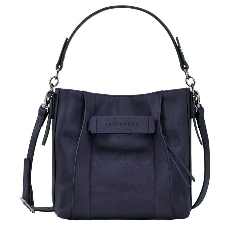 Longchamp 3D S Crossbody bag Bilberry - Leather 1