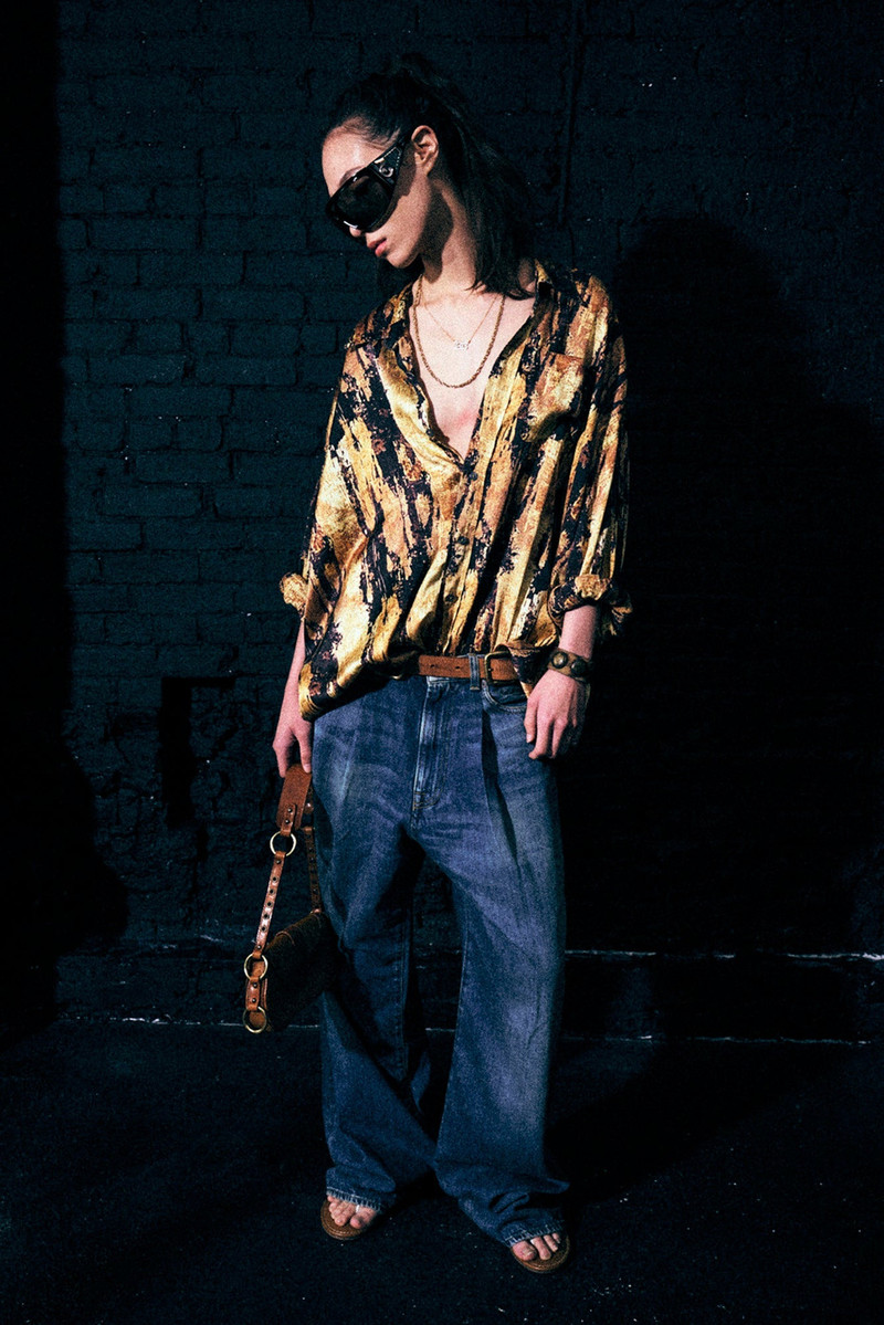 R13 DROP NECK SHIRT outlook