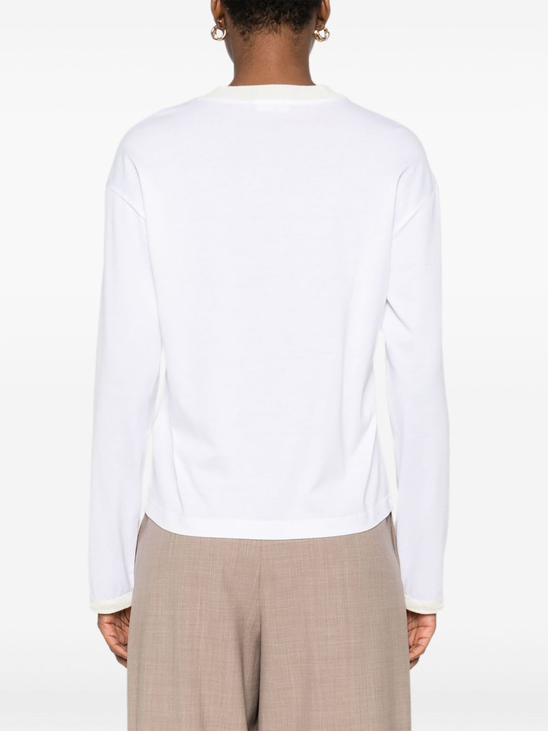 embellished long-sleeve sweater 4