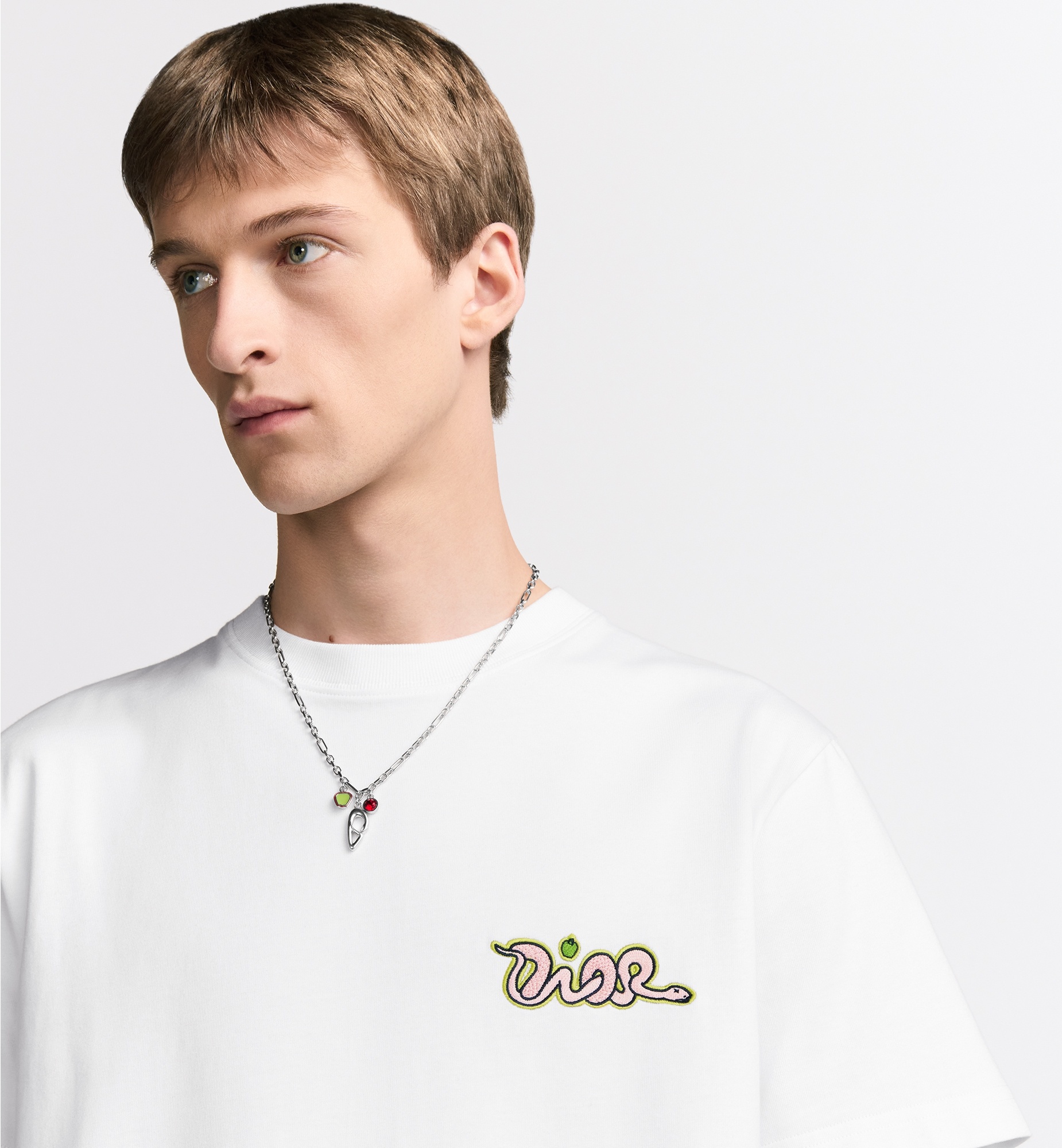 Dior DIOR AND KAWS T-Shirt, Relaxed Fit | REVERSIBLE