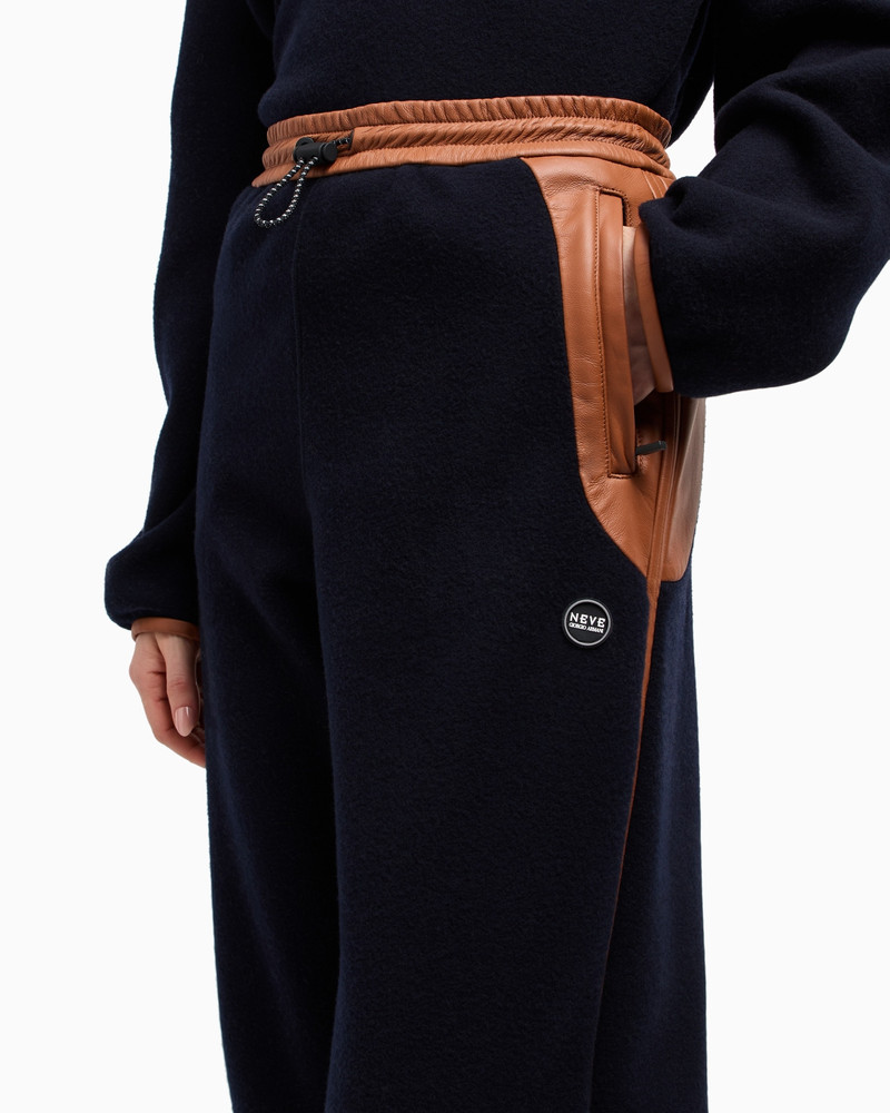 GIORGIO ARMANI NEVE CASHMERE FLEECE TROUSERS 5