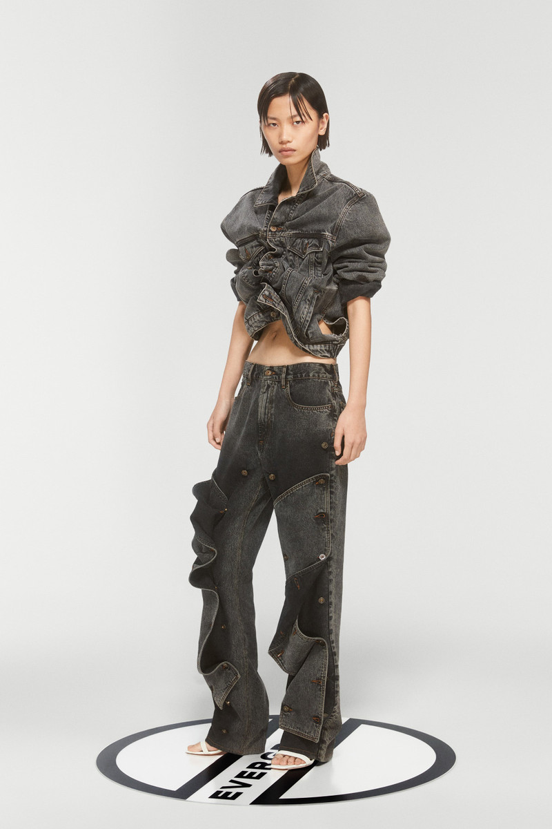 EVERGREEN SNAP OFF JEANS 4