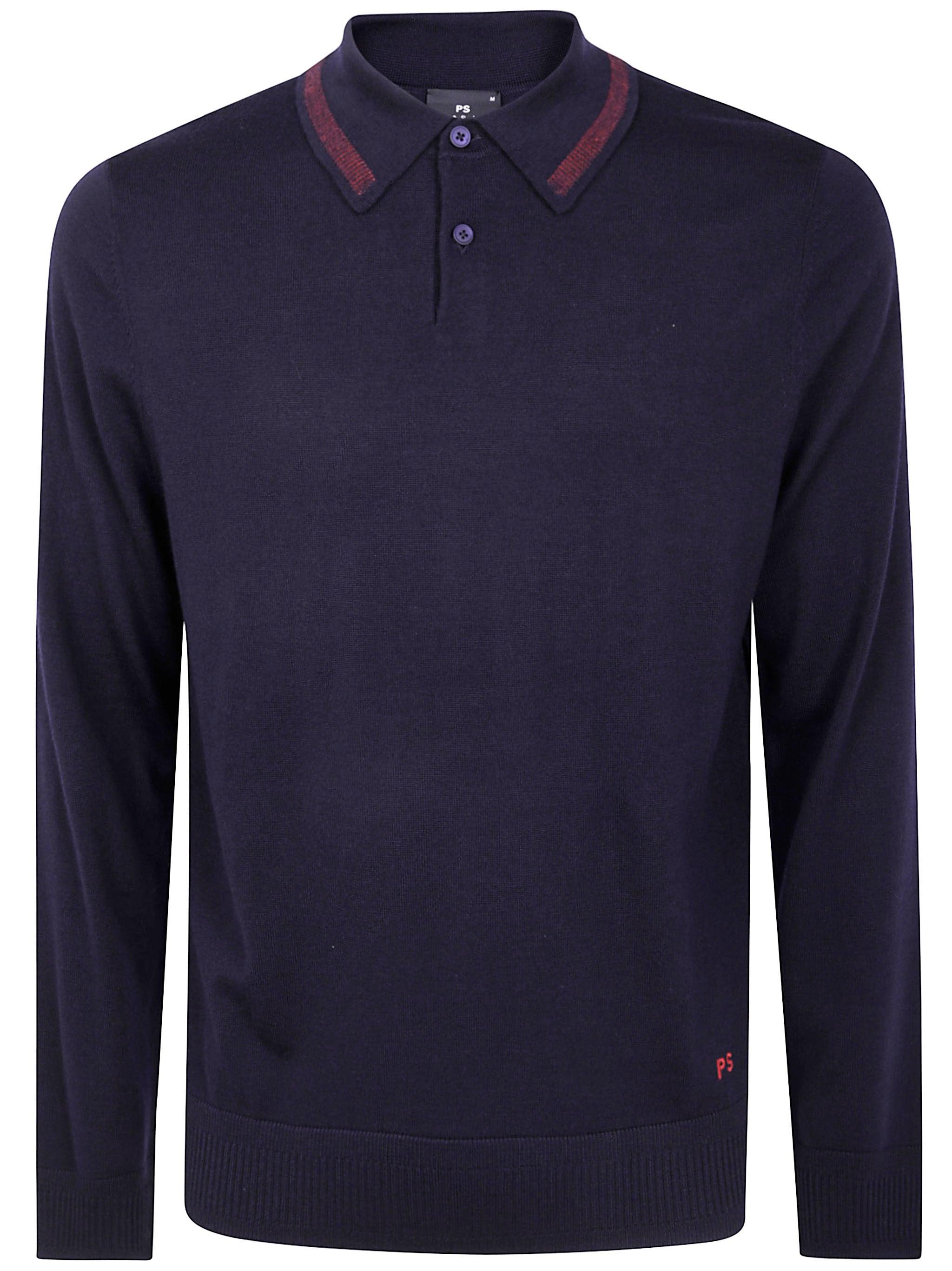 Paul Smith Men Mens Sweater Ls Polo - 6