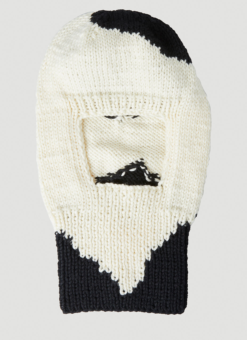 Hand Knitted Cow Balaclava - 1