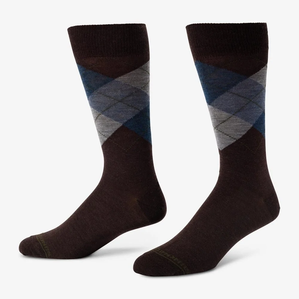 Pattern Dress Socks - 1