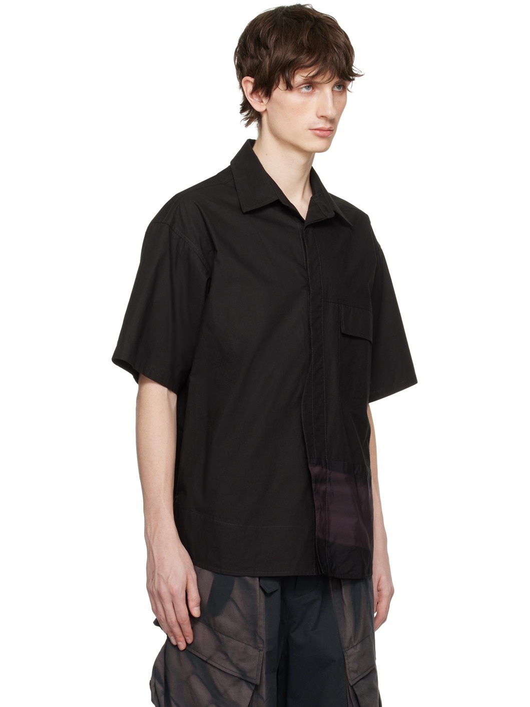 Black Oversized Shirt - 2
