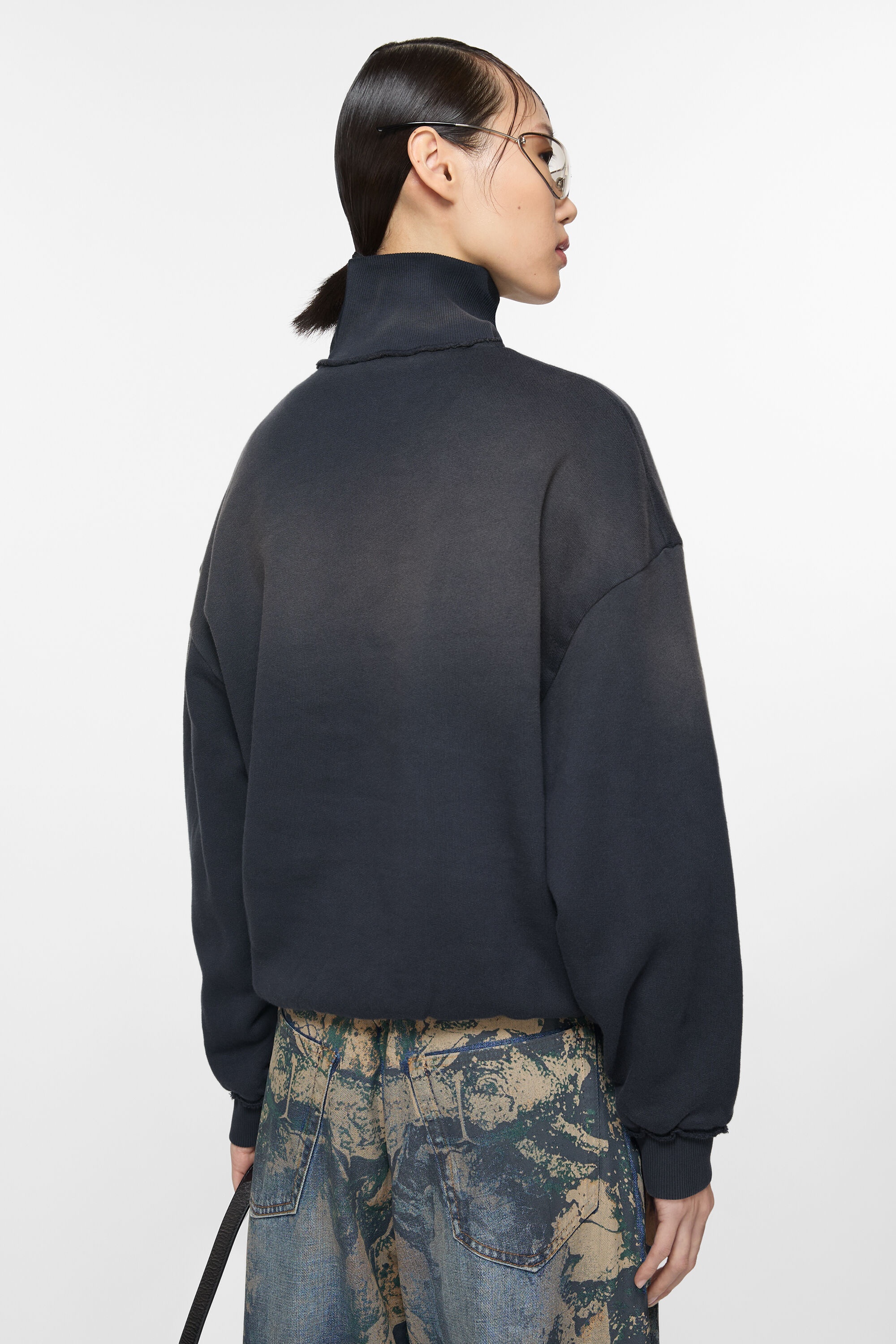 Logo sweater - Navy blue - 3