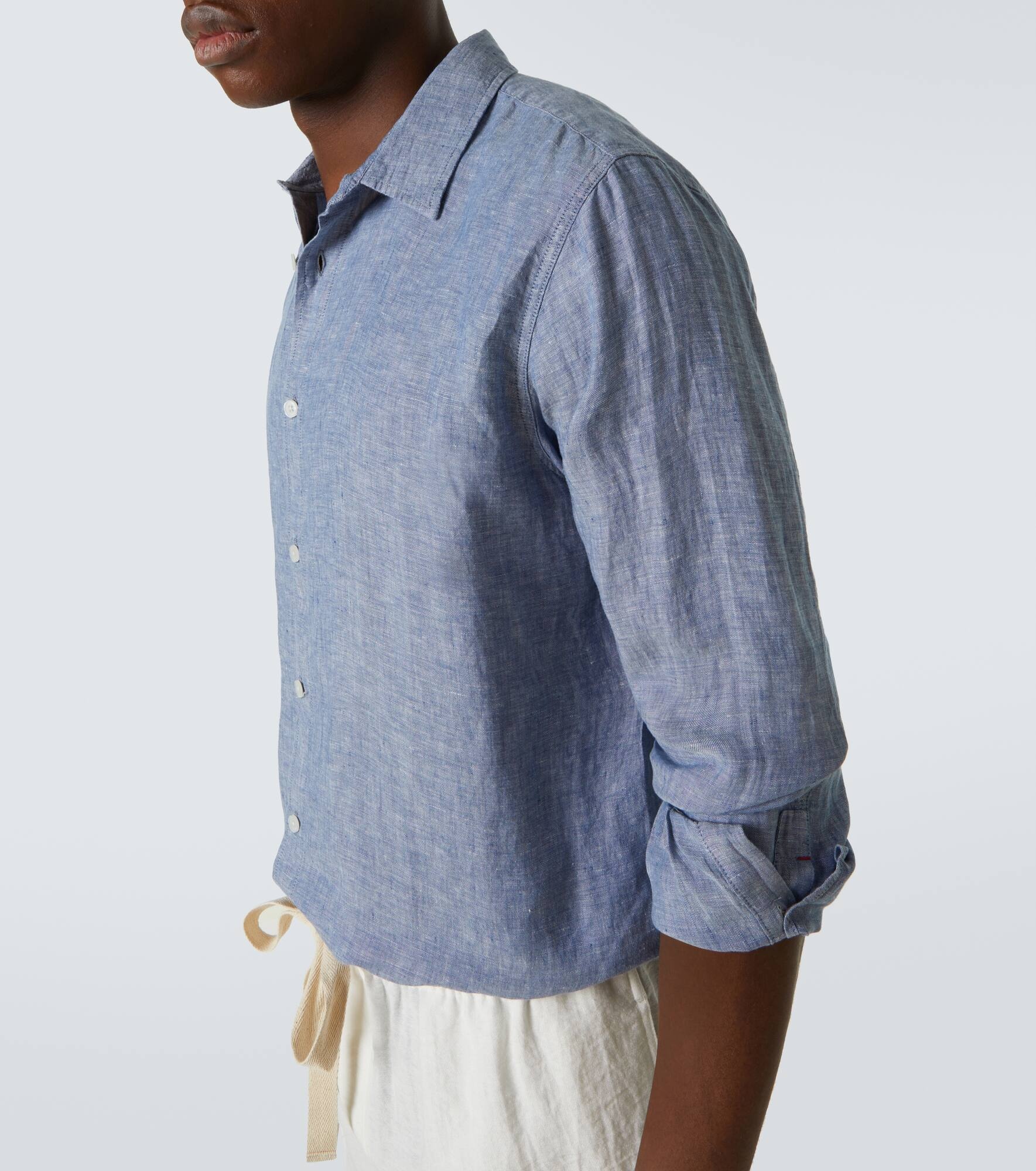 Justin linen chambray shirt - 5