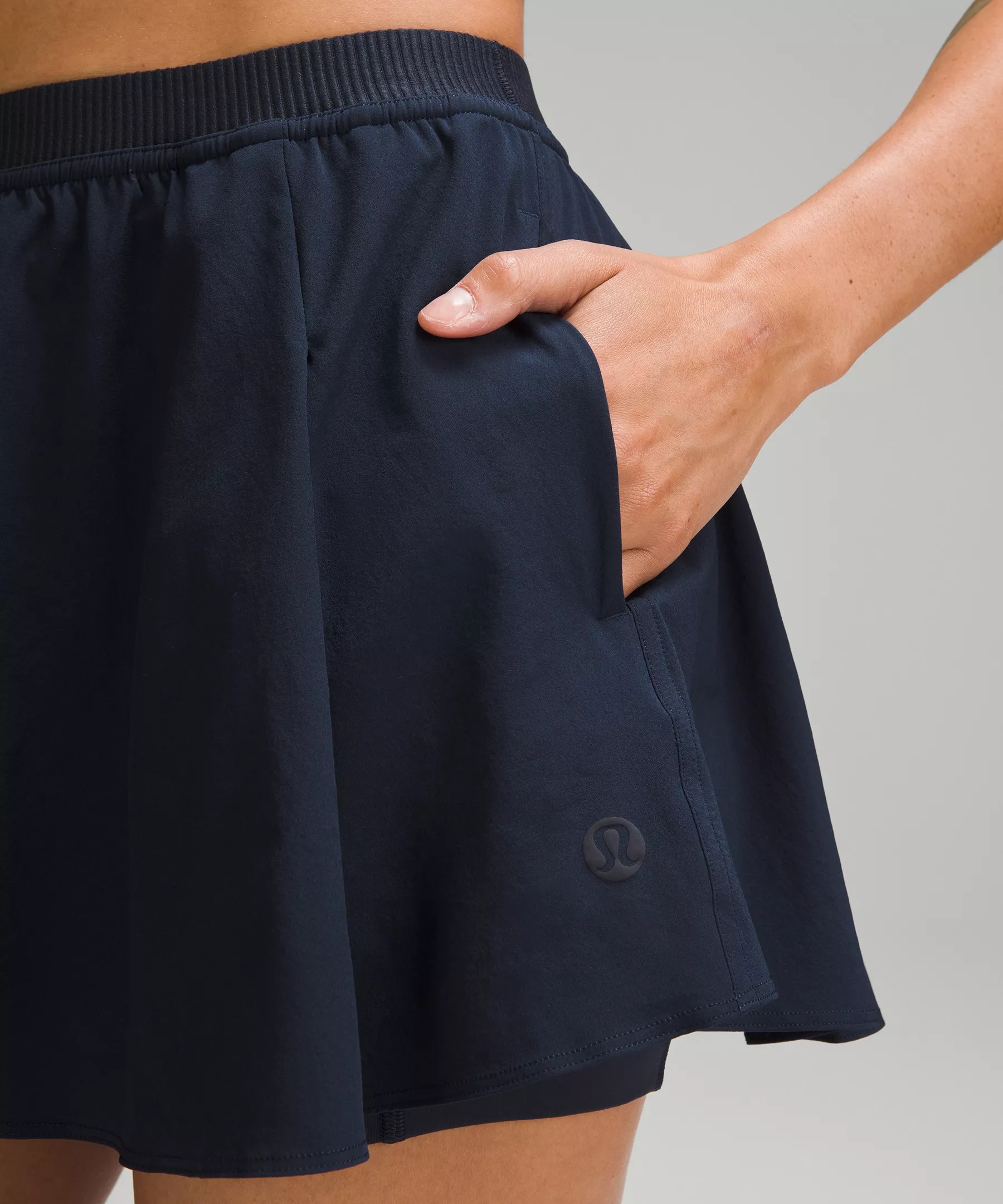 Narrow Waistband Tennis Skirt - 4