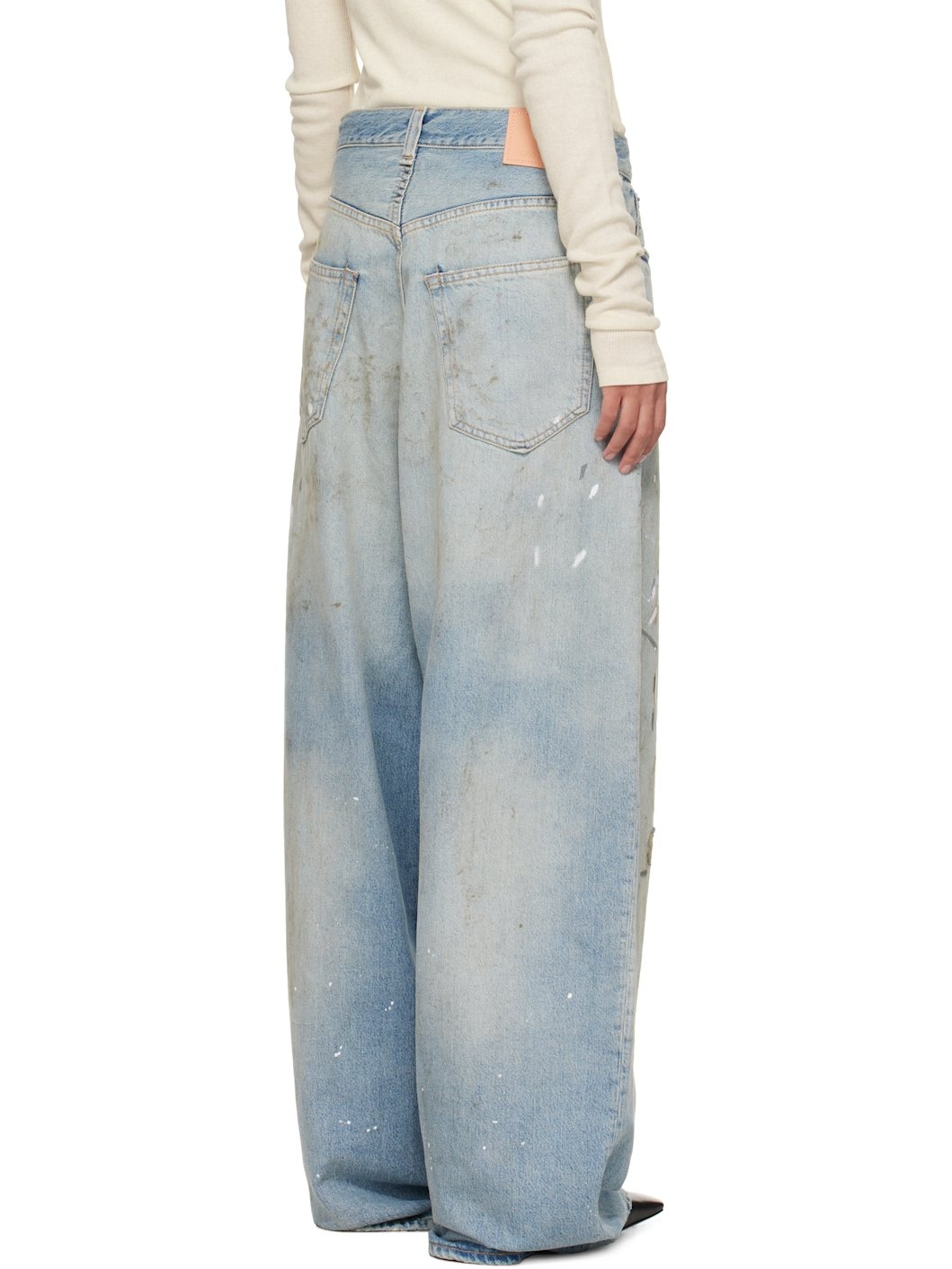 Blue Super Baggy Fit 2023F Jeans - 3