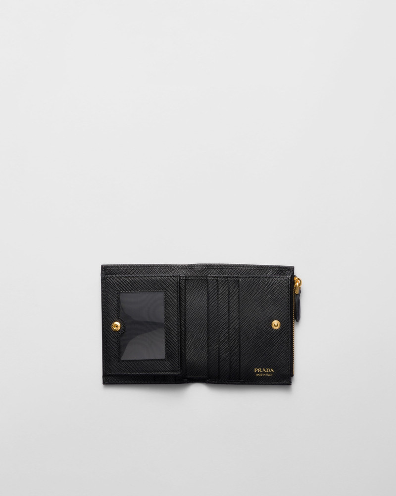 Prada Small Saffiano Leather Wallet outlook