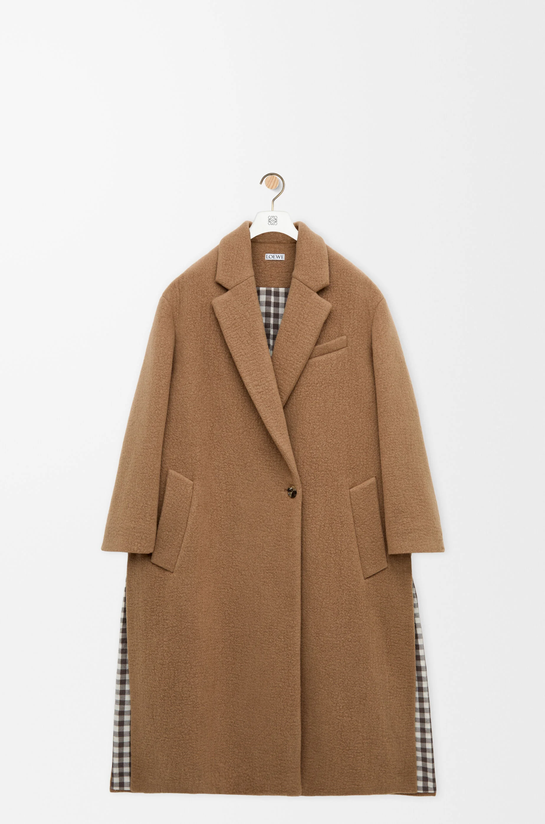 Coat in cashmere - 1