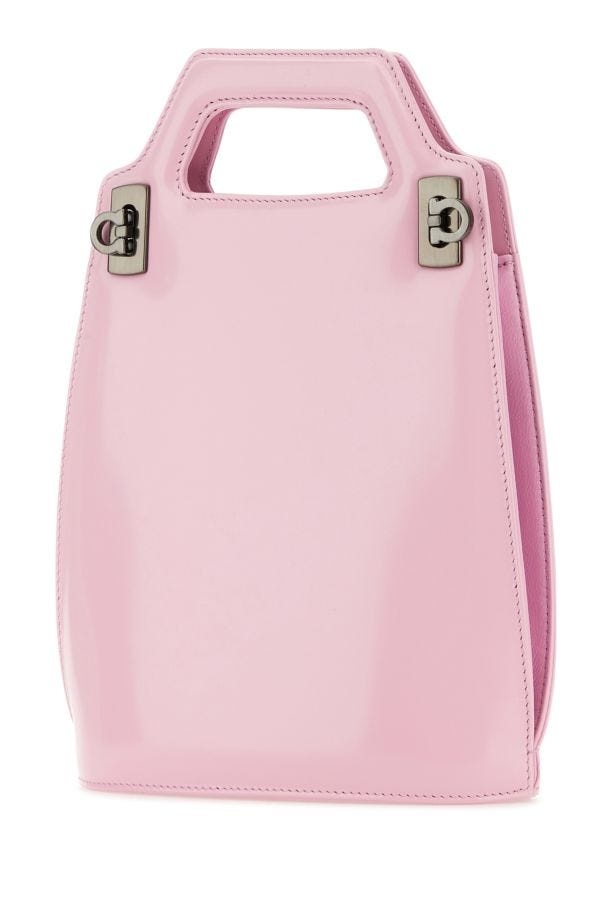 FERRAGAMO Salvatore Ferragamo Woman Pink Leather Mini Wanda