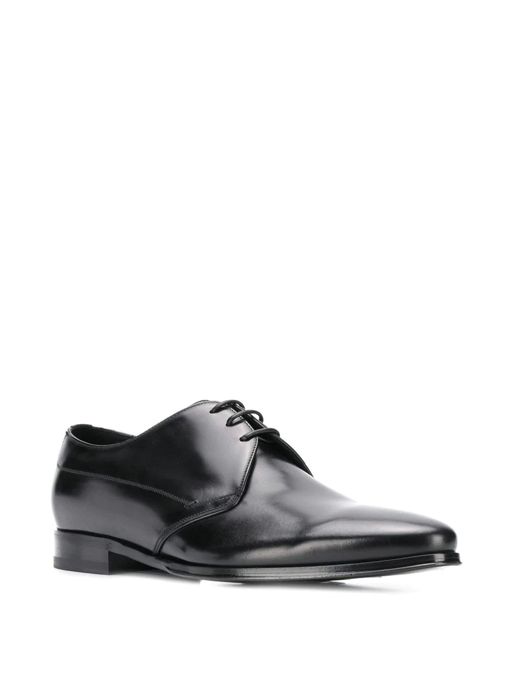 pointed derby shoes - 2