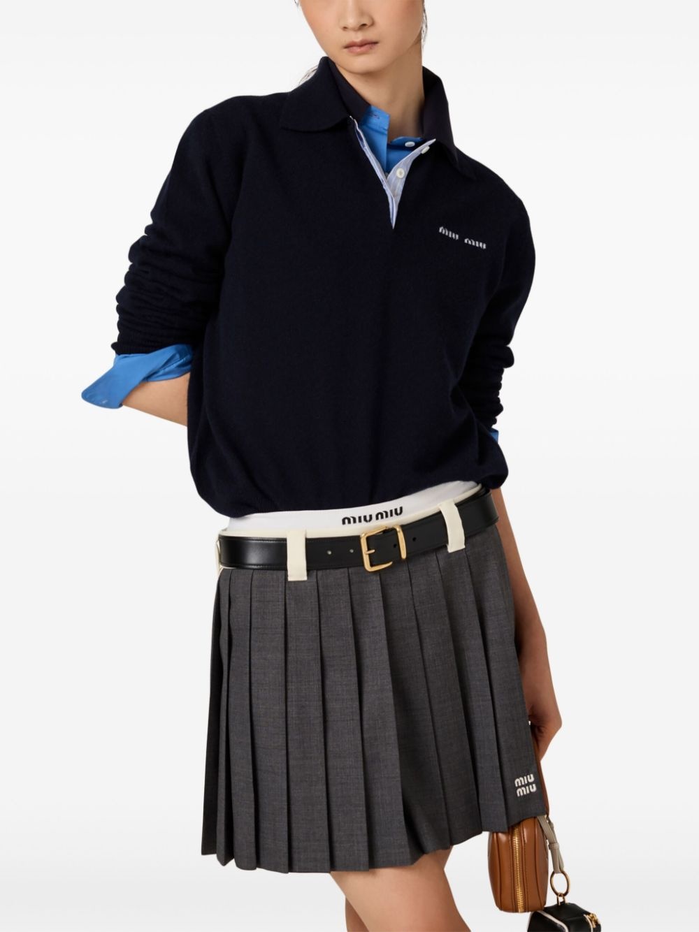 cashmere polo shirt - 2