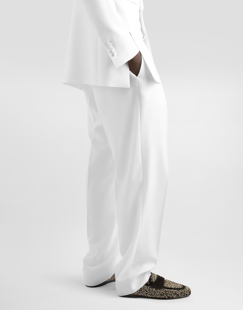 Wool faille trousers 4