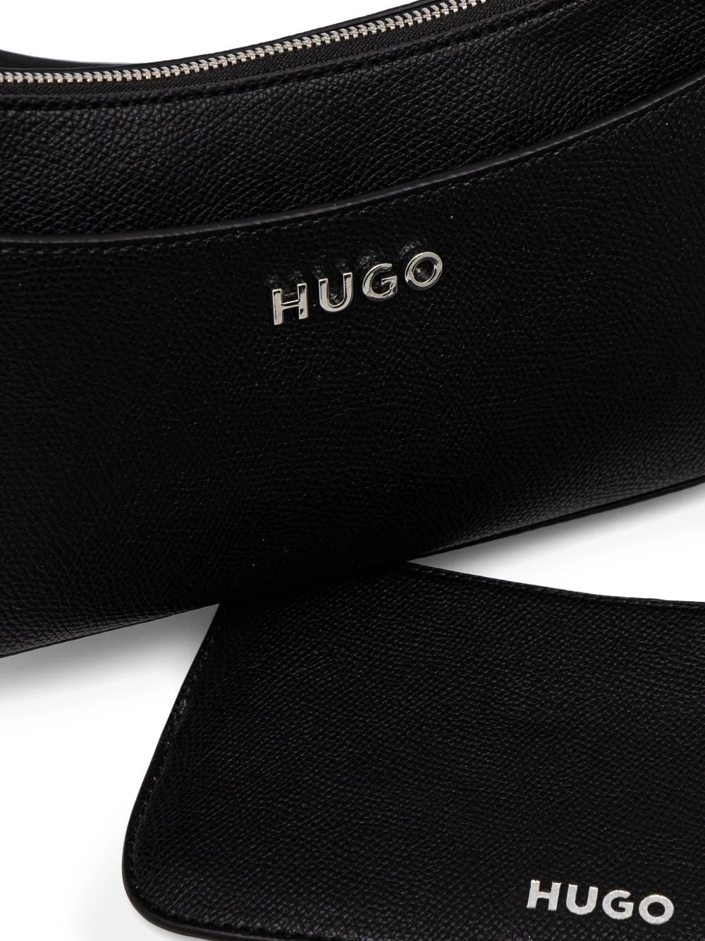 logo-plaque cross body bag - 4