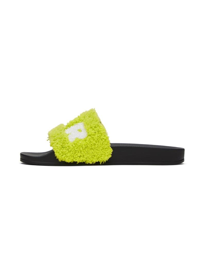 Marni Green Logo Sandals outlook