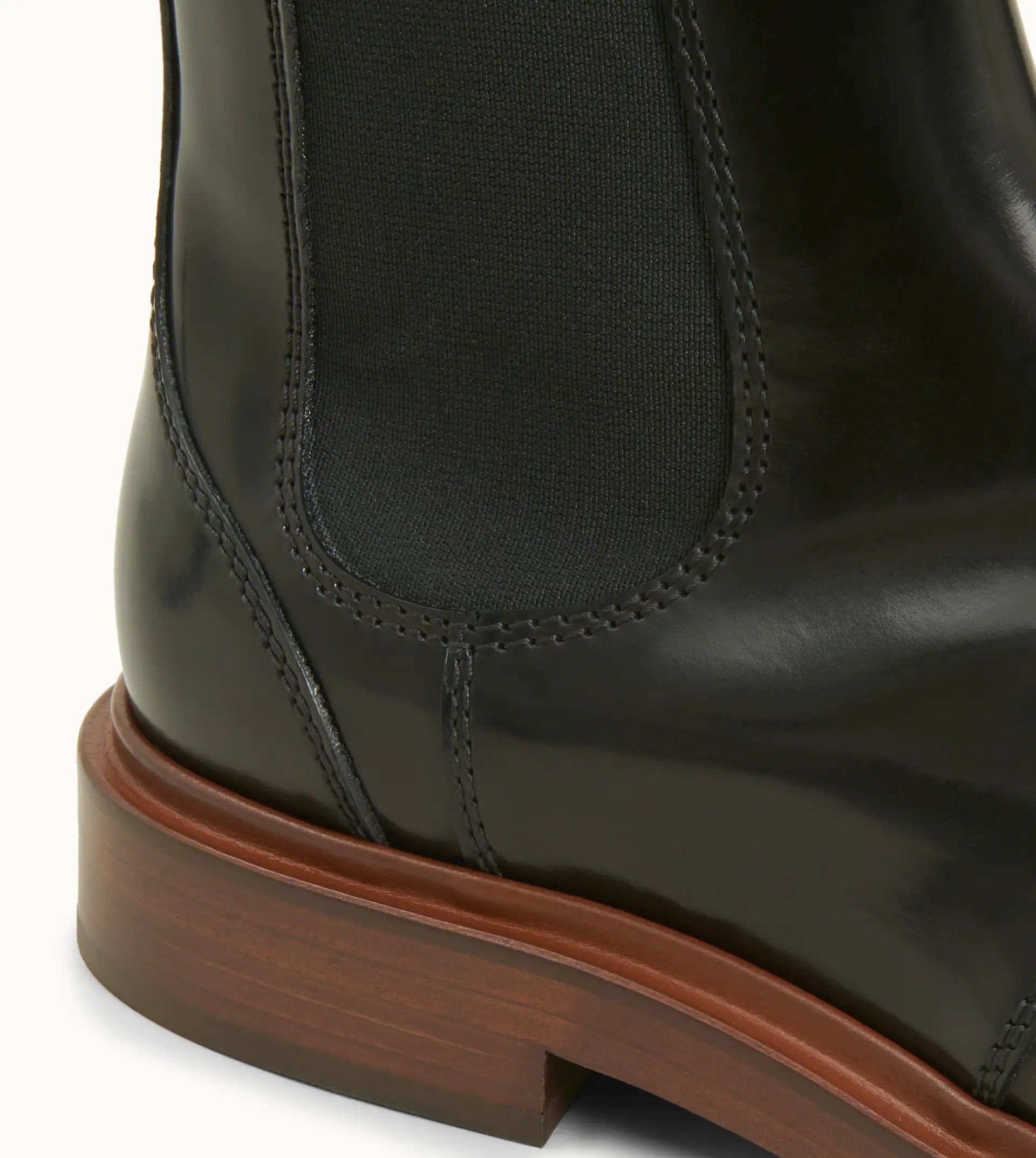 SPIGA ANKLE BOOTS IN LEATHER - BLACK - 6