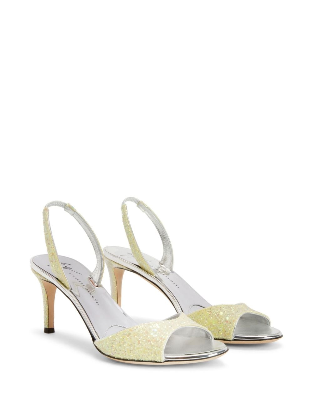 Lilibeth 70mm glitter sandals - 2