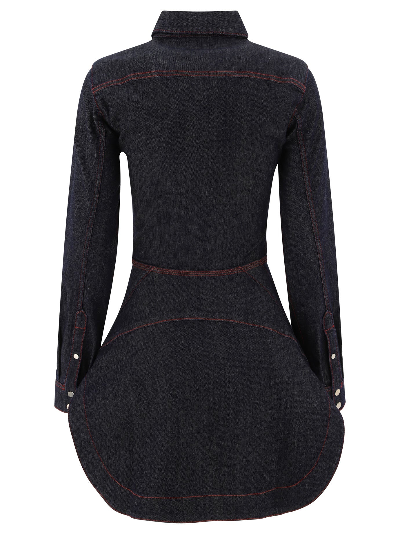 Alaïa Denim Shirt Dress - 2
