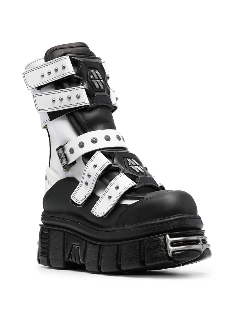 VETEMENTS x New Rock Gamer platform boots outlook