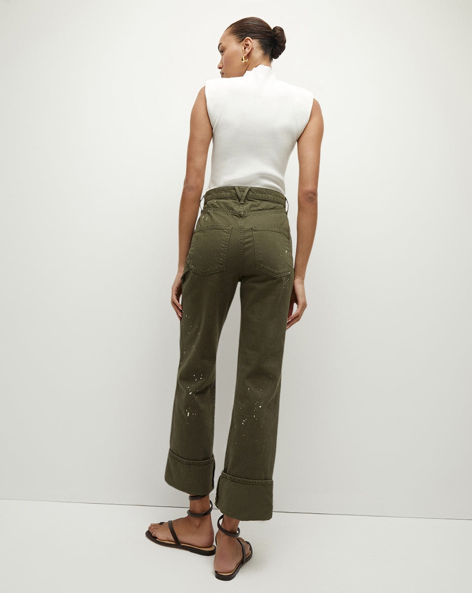 DYLAN STRAIGHT-LEG JEAN | CUFFED - 6