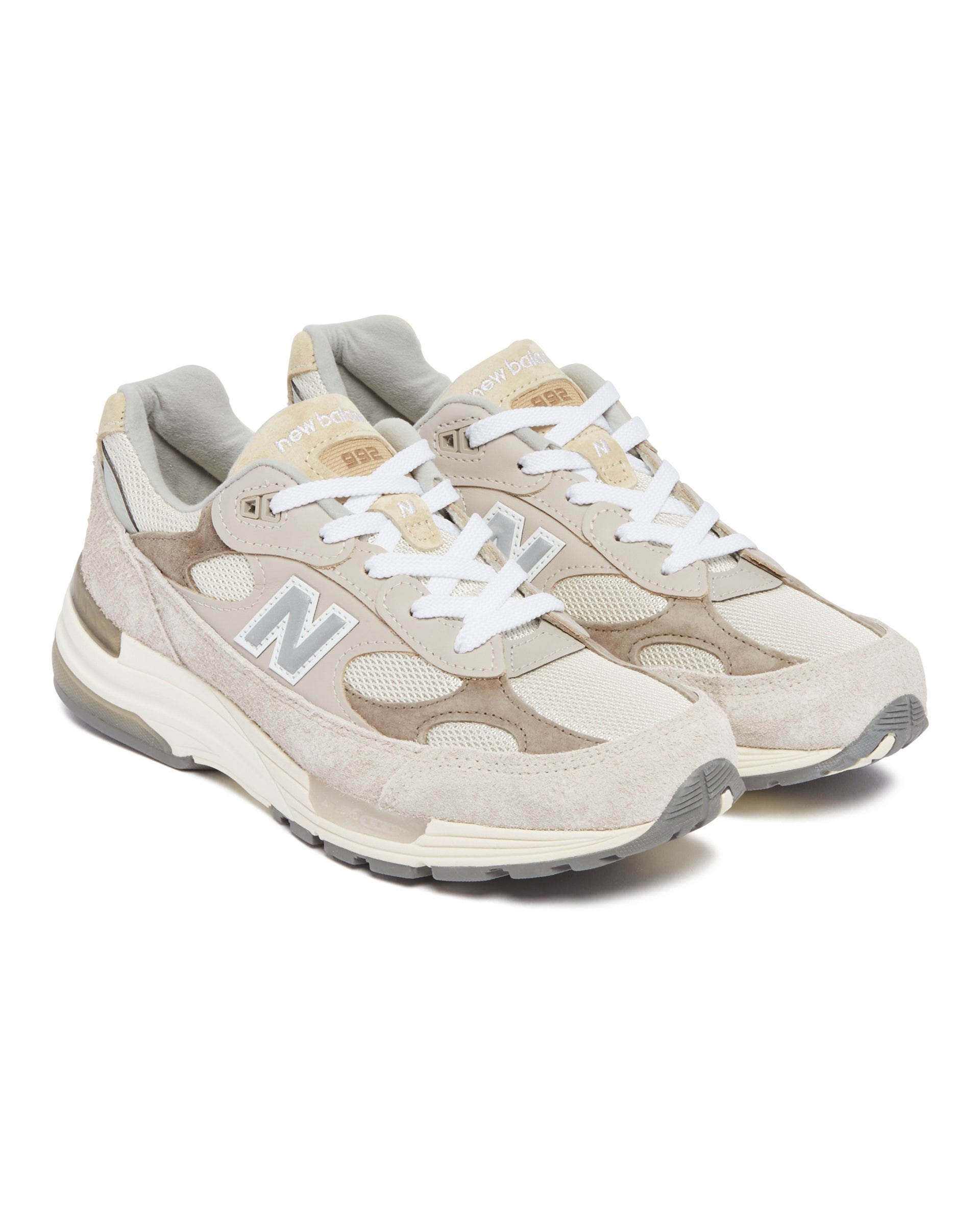 Beige Made in USA 992 Sneakers - 4
