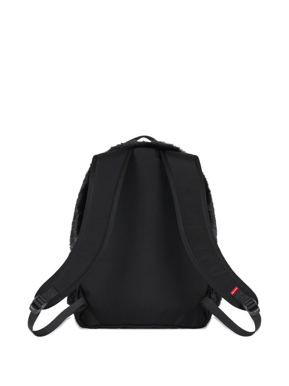 x TNF faux-fur "Black" backpack - 2