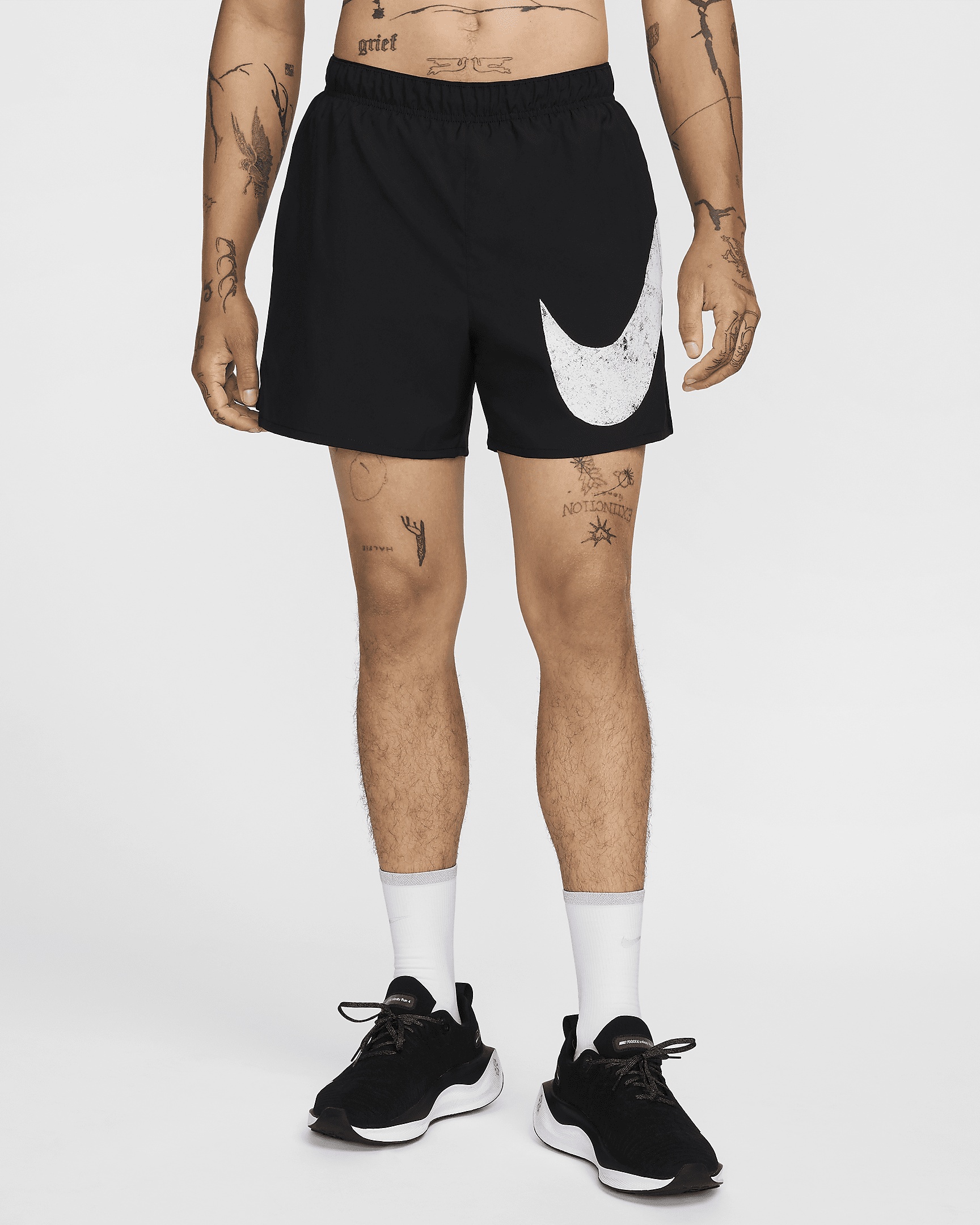 Nike Challenger Swoosh Men's 5" Dri-FIT Running Shorts - 1