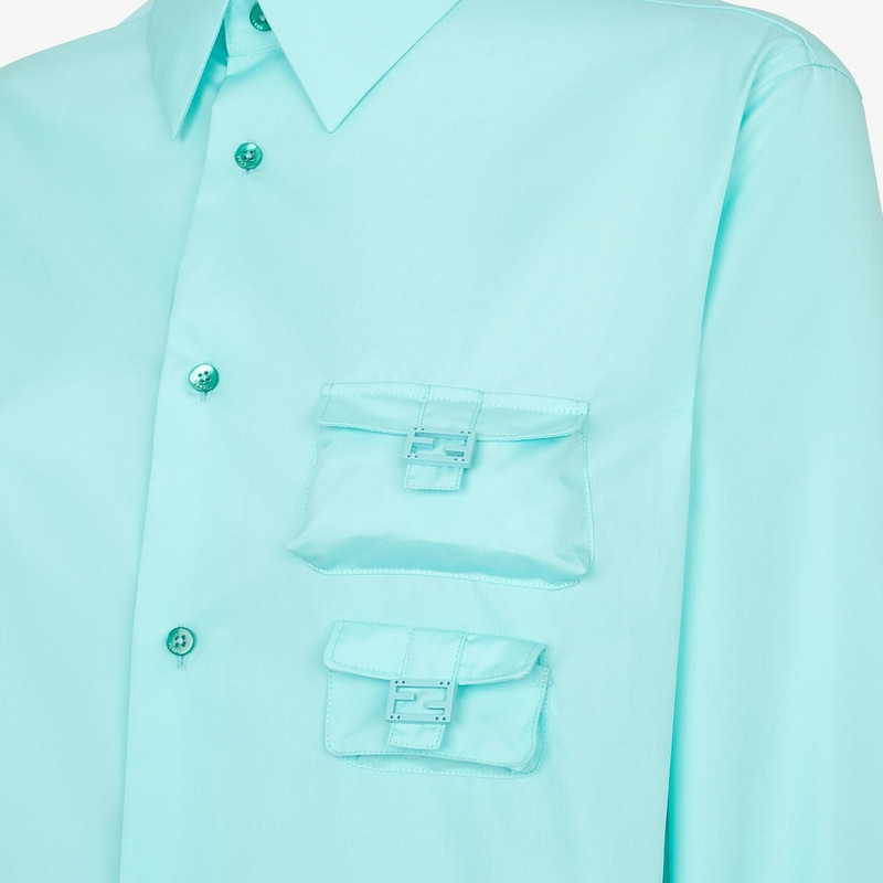 Light blue cotton shirt 3